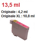 ELIOS 34XL Magenta - 14ml ( Remplace Epson 34 - 4,2ml / 34XL - 10,8ml ) 