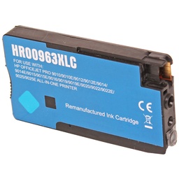 [HI-963XLCY] ELIOS 963XL Cyan - 1600 pages ( Remplace HP963 - 700 pages / HP963 xl - 1600pages )